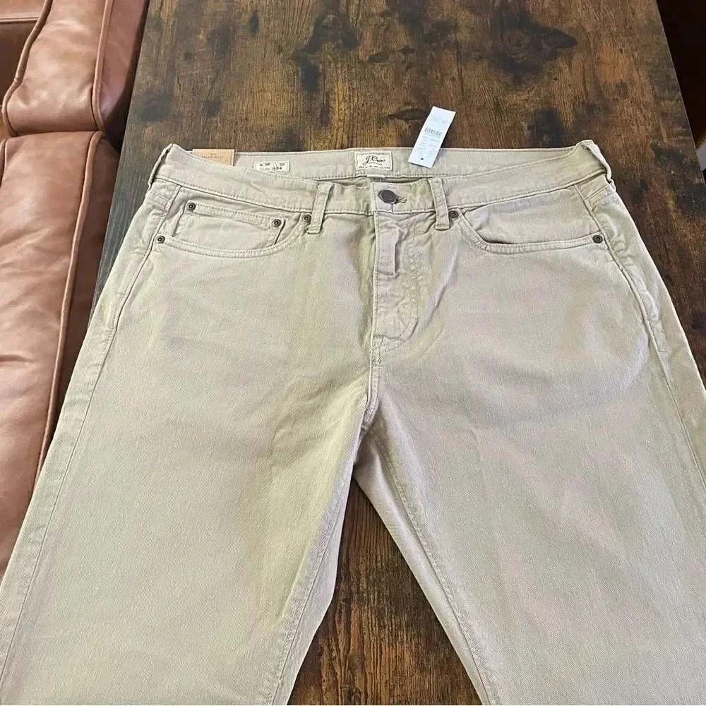 J.Crew Straight-fit garment-dyed five-pocket pant